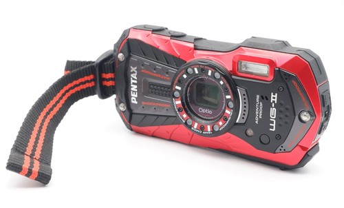 Pentax optio rosso con - optio, wg-2